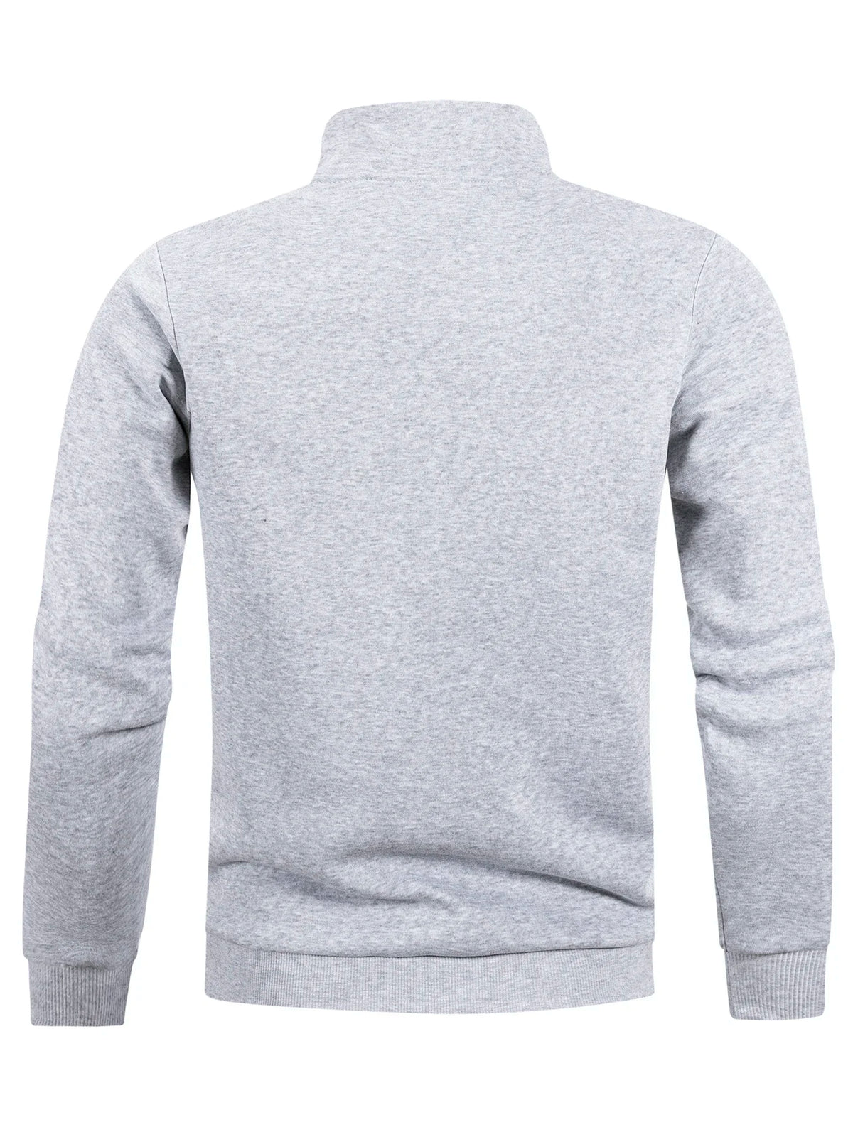 Men's Solid Turtleneck Knit Pullover