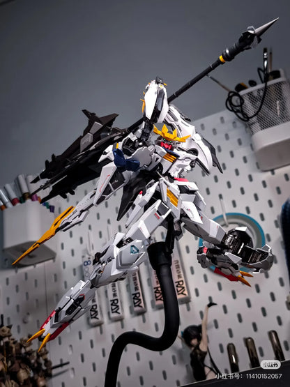 In Stock WOLF Second Batch of Repaired Version Model 1/100 MG Barbatos Wolf King GK Assembled Model Kit Movable Doll Robot