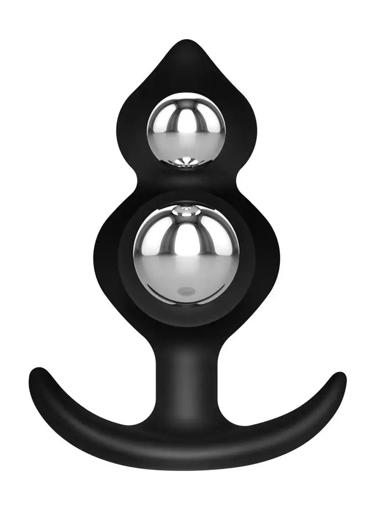 Wearable Anal Plugs With Steel Anal Beads Vaginal Balls Anal Stimulation Pull Bead Dildo Buttplug Adult Sex Toy 18+