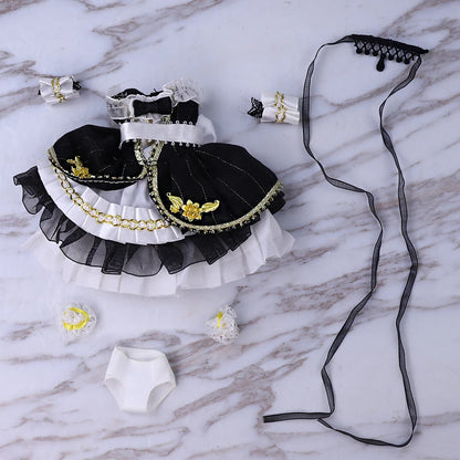 DBS 1/6  MMgirl Clothing Set compatible with the Tarot Doll MMGirl Zodiac Doll 30cm toy accessories.