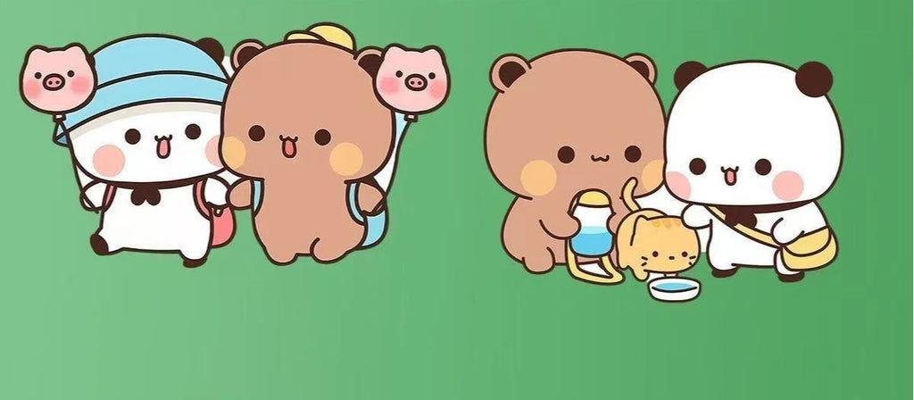 Cute Bubu Dudu Fridge Magnets Kawaii Panda Yier Refrigerator Magnets Sticker Home Decor Sticker Creative Anime Home Accessories