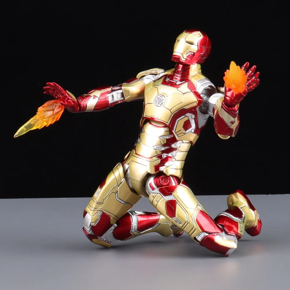 ZD Toys Iron Man Action Figure Joint Movable MK1 MK3 MK6 MK7 MK42 MK45 MK50 MK85 MK17 MK33 MK39 Adult Collection Figure Gift