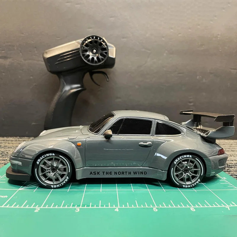RC Drift Car 1:24 Remote Control Car for Adult 20KM/H 4WD High Speed RC Cars with LED Lights Extra Drifting Tires Vehicle Toy