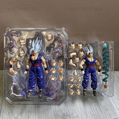 Dragon Ball Wild Beast Son Gohan Shf Exclusive CJ Edition Shf Son Gohan Beast Action Figure Model Toys Joint Movable Room Decor