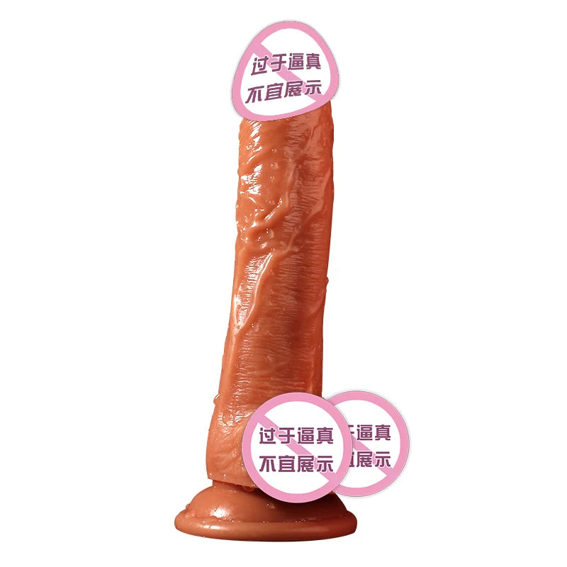 JIUUY Realistic Dildo With Suction Cup Huge Jelly Fake Dick Big Penis Dildos Sex Toys for Woman Men Anal Butt Plug Adult Erotic