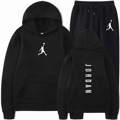 Men's Fleece Hoodie & Jogger Set