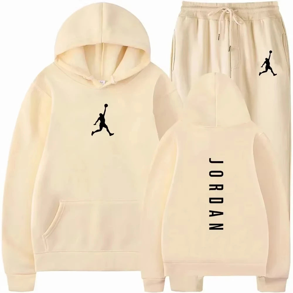 Men's Fleece Hoodie & Jogger Set