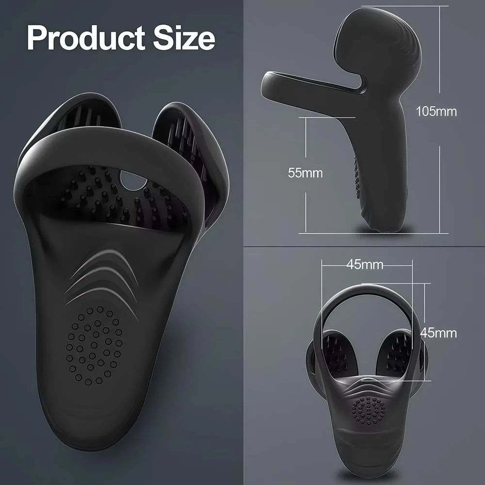 Vibrating Cock Ring for Men Sex Toys Remote Control Delay Ejaculation Testicle Massager Ejaculation Scrotum Stimulator Sex Toys