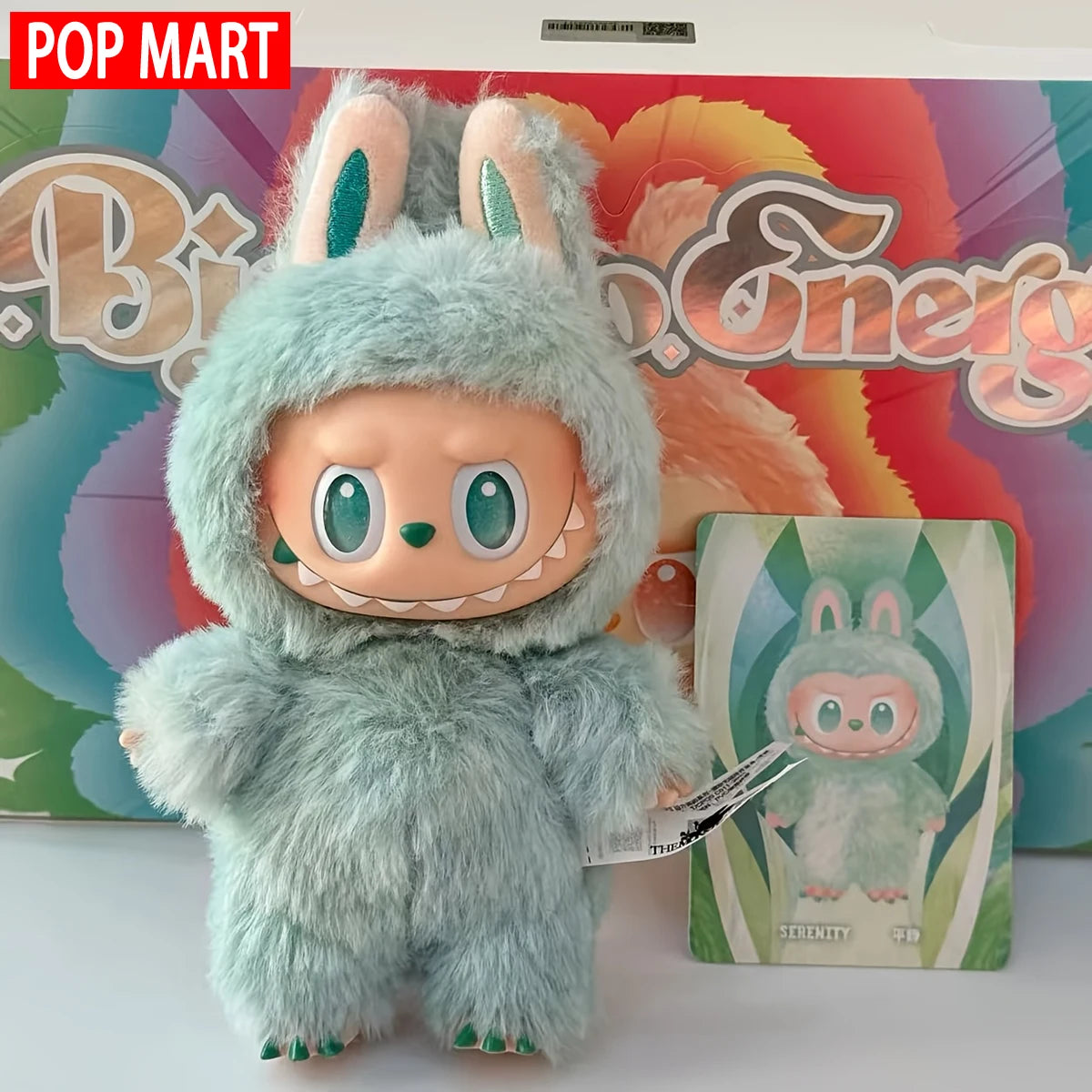 Labubu Doll - THE MONSTERS Mystery Box, 100% Genuine - Macaron Color, It's the Perfect Gift for Family Friends and Lovers.