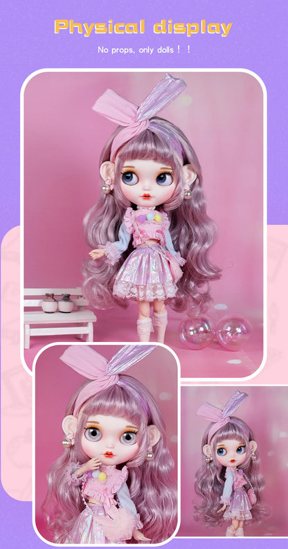 ICY DBS Blyth Doll 1/6 BJD Anime Doll Joint Body White Skin Matte Face Special Combo 30cm TOY