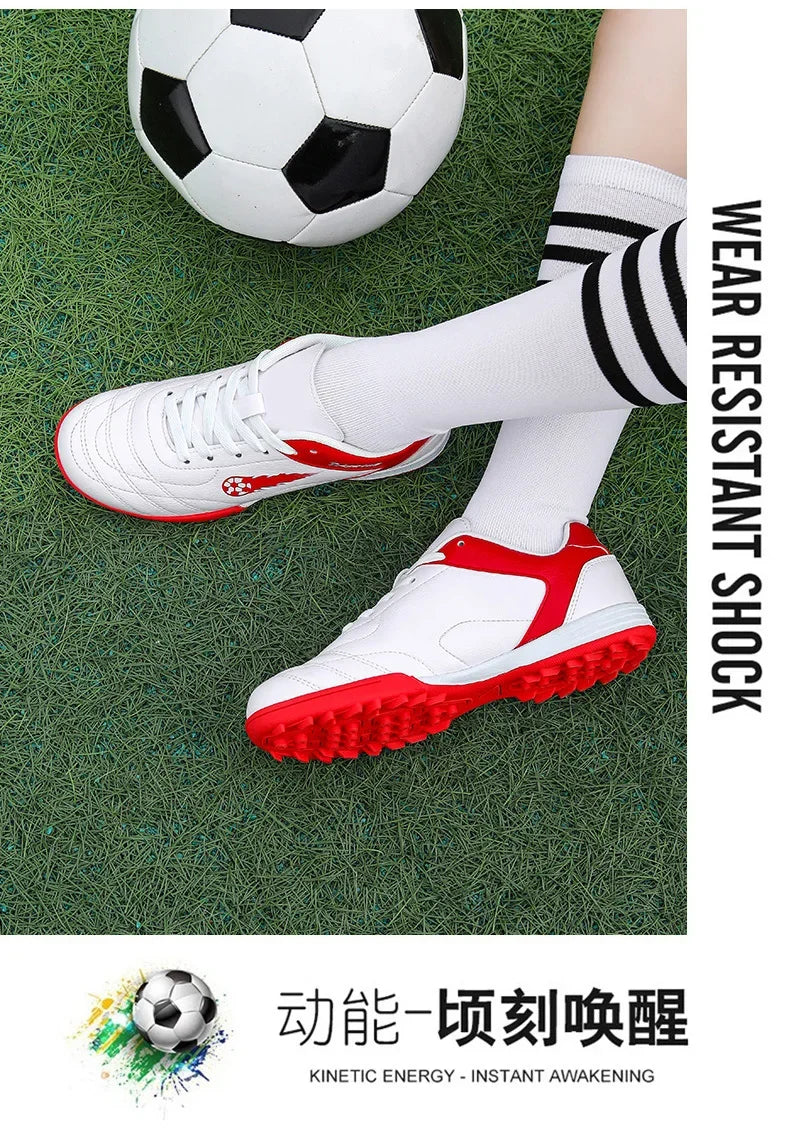 New Men Football Boots Match Non-Slip Professional Training Shoes Sneakers Grass Soccer Shoes Sport Outdoor Ultralight Unisex