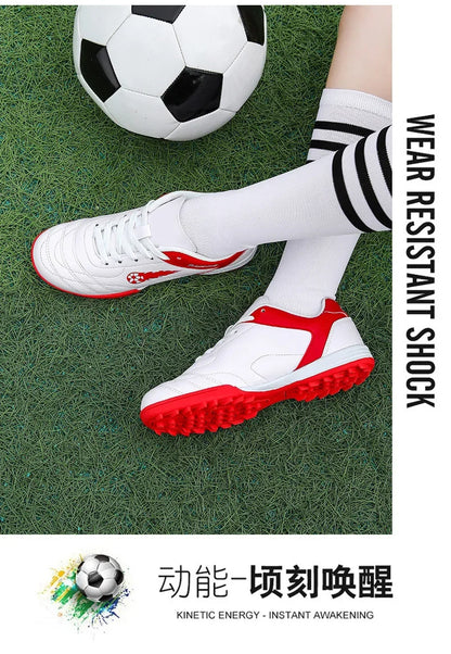 New Men Football Boots Match Non-Slip Professional Training Shoes Sneakers Grass Soccer Shoes Sport Outdoor Ultralight Unisex