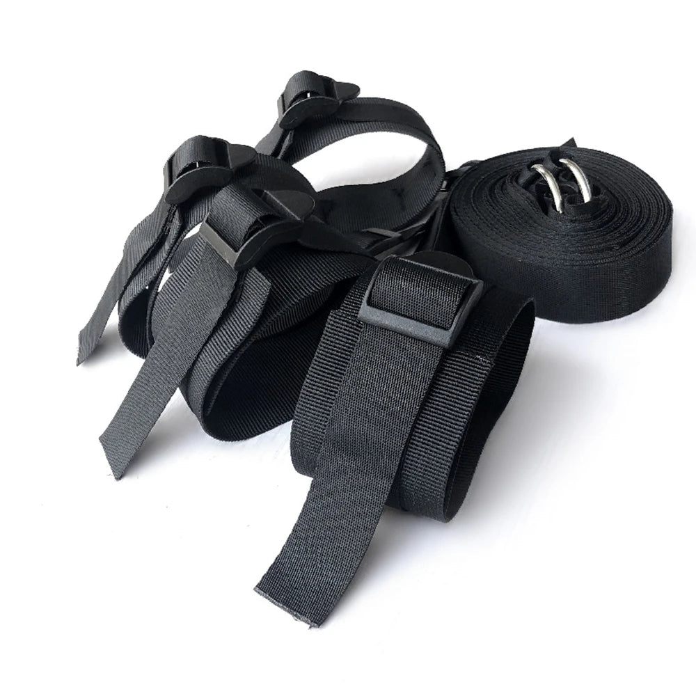 Sex Toys For Woman Couples Handcuffs Open Leg Unlock Your Wildest Fantasies with this BDSM Bed Restraints Bondage Straps