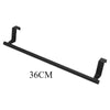 Towel Rack Over Door Stainless Steel Towel Bar Storage Organizer Bathroom Kitchen Cabinet Door Hanging Towel Rack