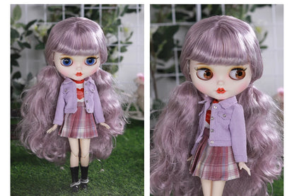 ICY DBS Blyth doll bjd joint body white black skin temperament skirt casual sports skirt 1/6 toy 30 cm girl gift anime SD