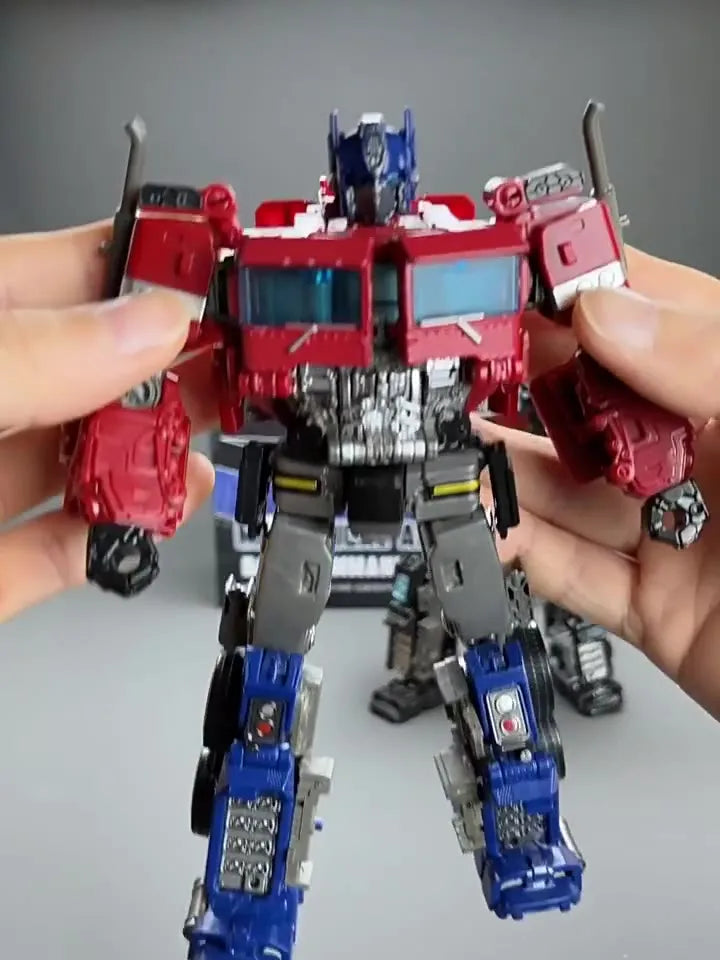 Transformation Toys Robot Car Alloy Plastic YS04A Optimu Prim Action Figure Anime Movie Series Children Birthday Gift