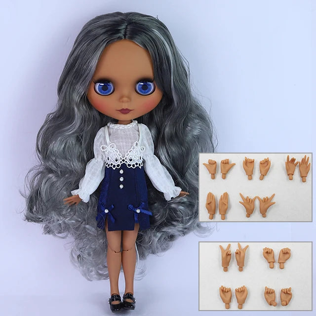 ICY DBS Blyth Doll 1/6 BJD Toy  Joint Body Set for Special Sale Random Eyes 30cm Anime Girl Gift