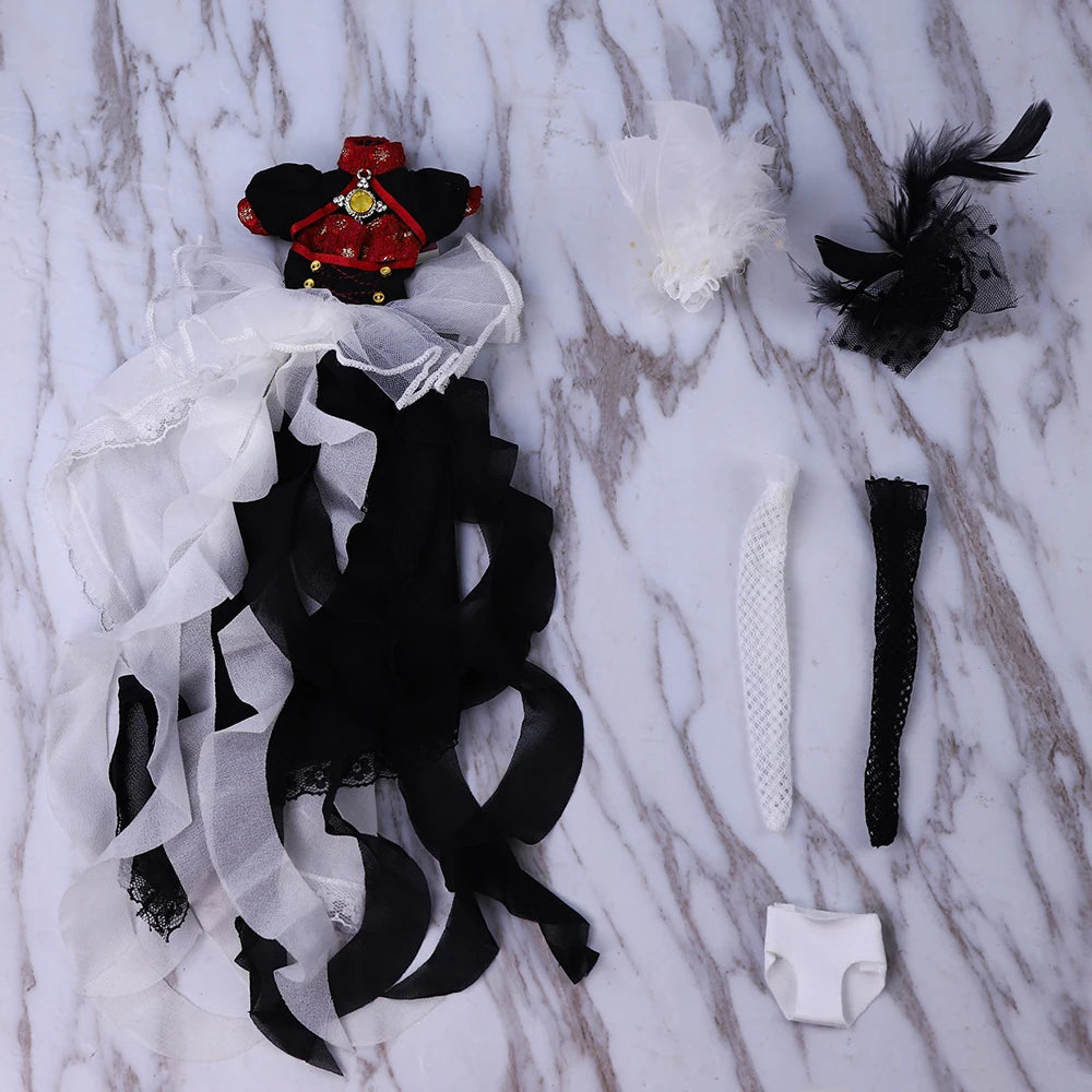 DBS 1/6  MMgirl Clothing Set compatible with the Tarot Doll MMGirl Zodiac Doll 30cm toy accessories.