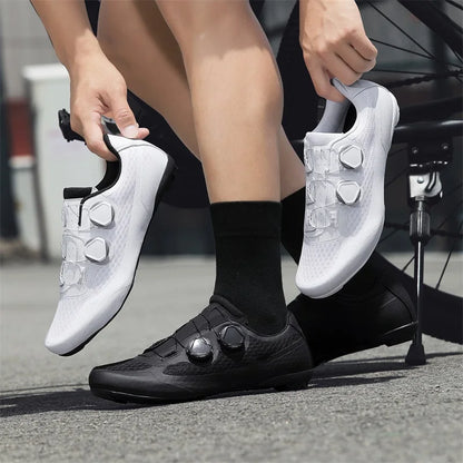 Men Cycling Shoes Bike Professional Flat Dirt Fashion Biking Sport Speed Bicycle Cleats Racing Sneakers Rubber MTB Road Unisex