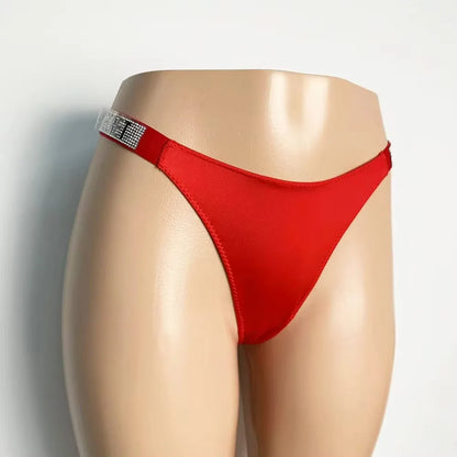 Victoria Secret Hot Sexy Lingerie Very Sexy Shine Script Thong Panty Women Underwear G String Trending