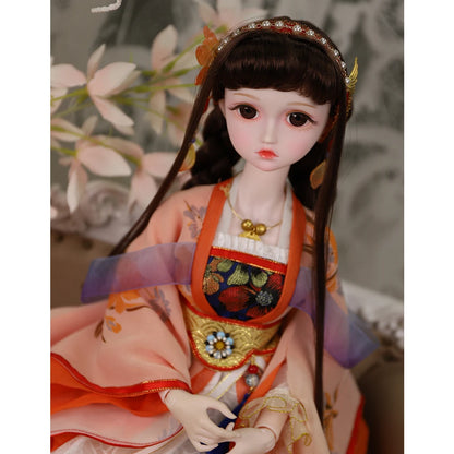 Special Price DBS 1/3 BJD Doll 62cm Height Mechanical Joint Body With Full Makeup Hair Eyes Clothes Toy Gift