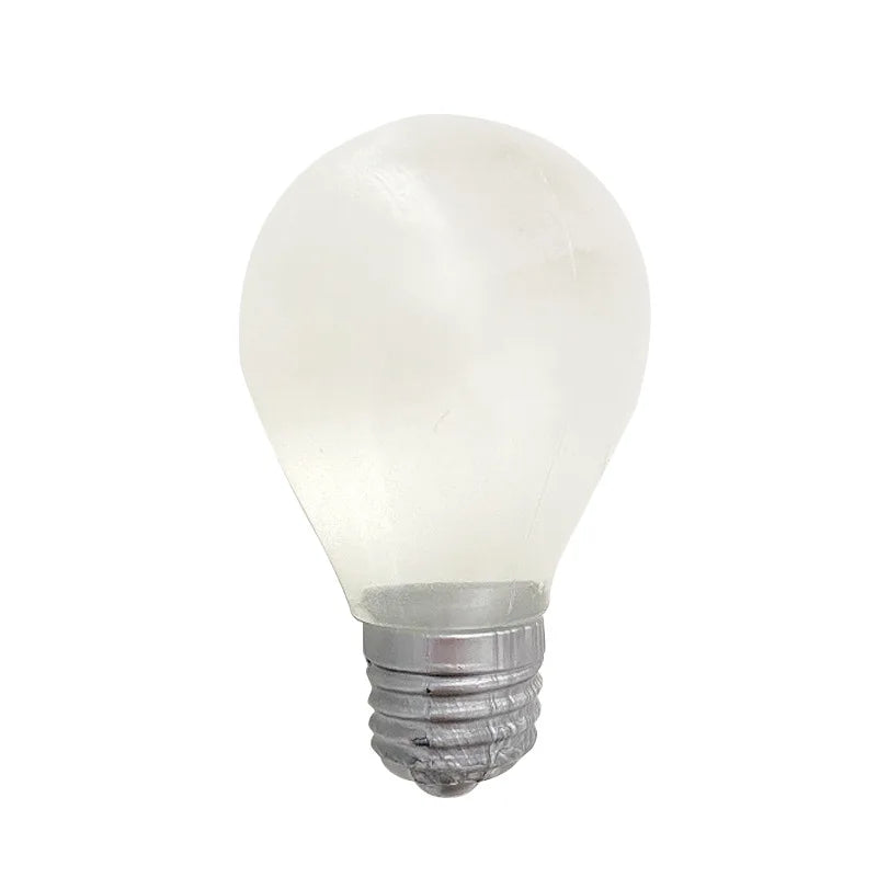 Squishy Light Bulb Maltose Luminous Squeeze Toy Slow Rebound Sensory Fidget Toy Anxiety Relief Novelty Funny Decompression Gift