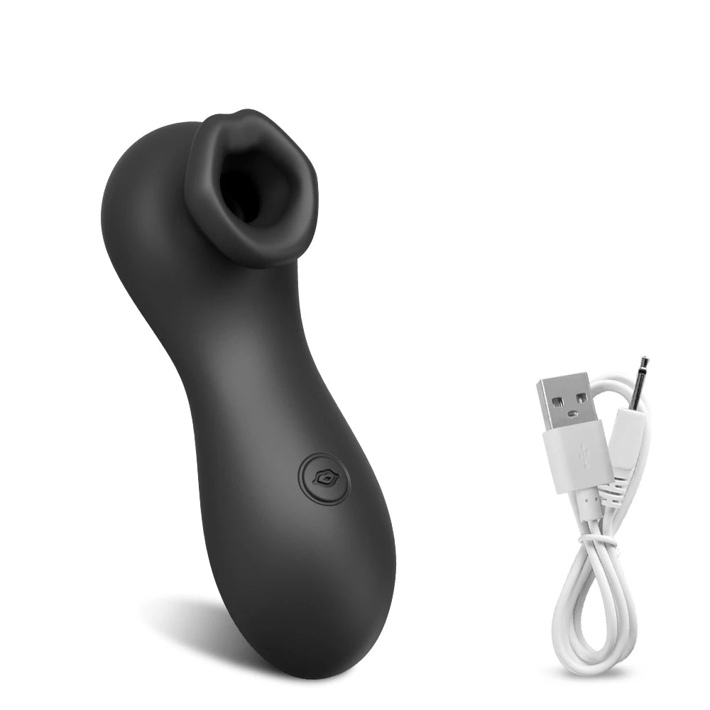 App-Controlled Rose Suction Massager