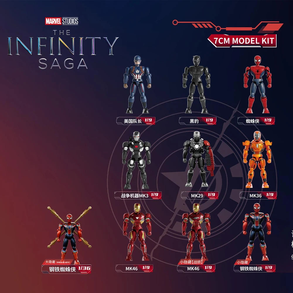 ZD Toys Deadpool & Wolverine Action figures Deadpool Boxed Wolverine  Collection Adult Action Figures Kids Toy