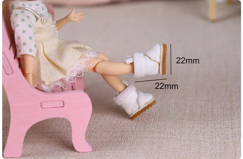 ICY DBS Middie Blyth Doll Shoes For DODO Doll OB11 Body Boots Suit 20cm Height Middie