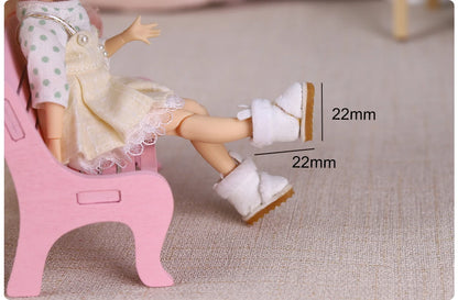 ICY DBS Middie Blyth Doll Shoes For DODO Doll OB11 Body Boots Suit 20cm Height Middie