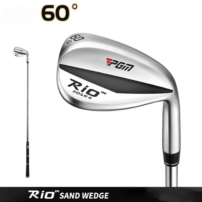 Men Women Golf Clubs Sand Wedges 52/56/60 Degrees Silver Stainless Steel Rod Head Club SG010