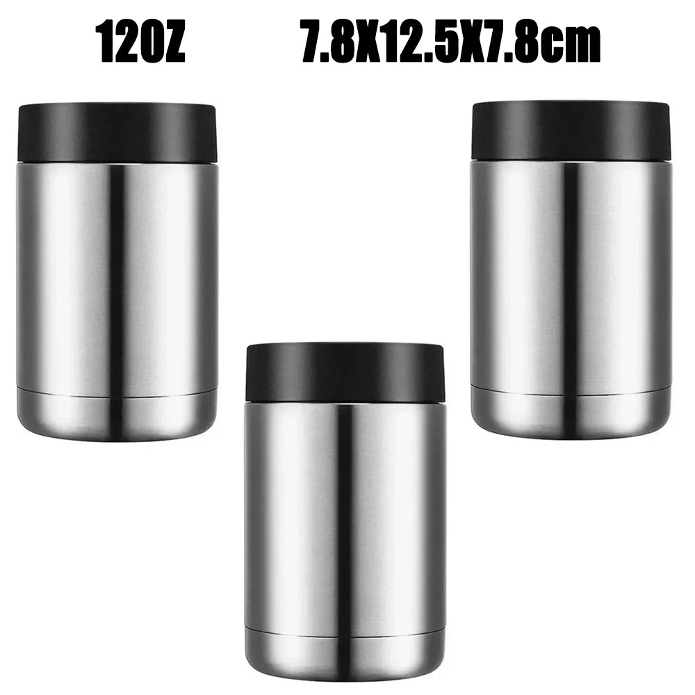 Stainless Steel Wine Bottle Refrigerator Can Double Wall Vacuum Insulated Beer Bottle Cooler Coke Refrigerator Can Bar Accessori