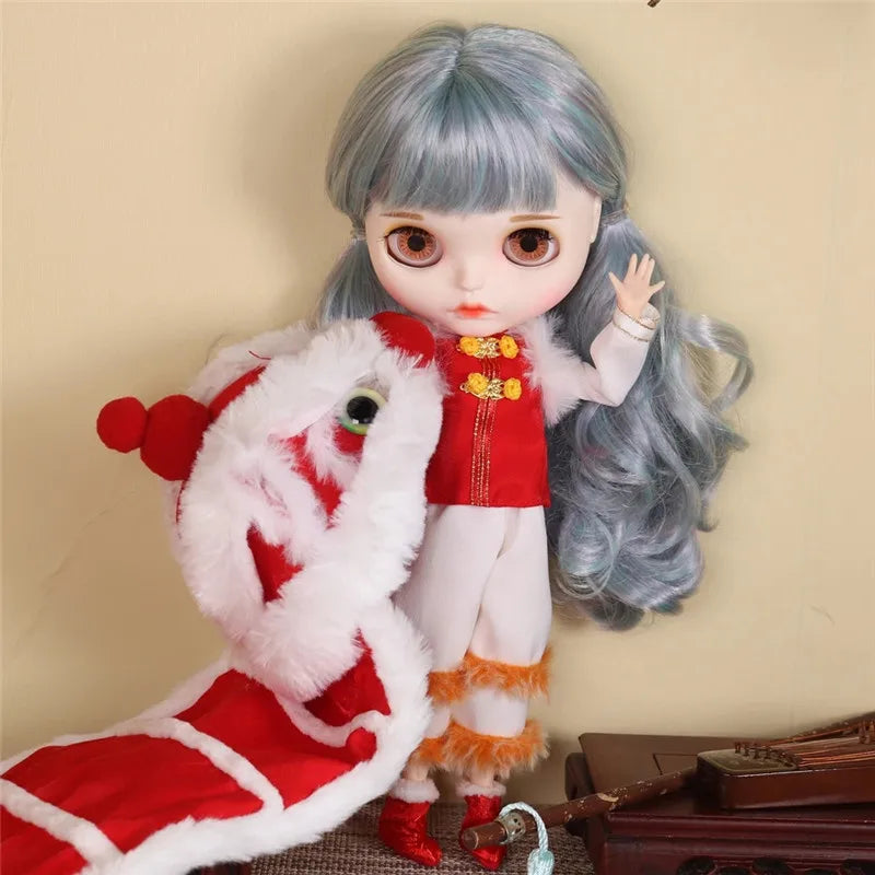 DBS Outfits ICY Blyth Doll Casual Dress BJD Toy Clothes Anime Custom