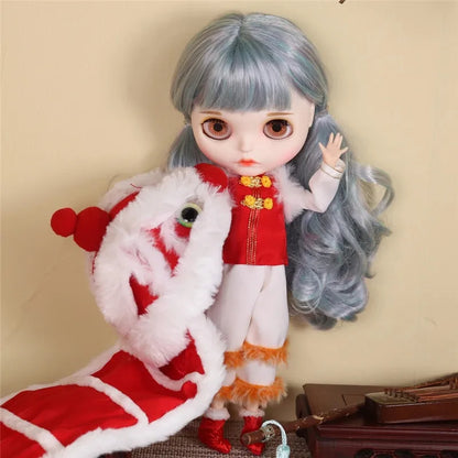 DBS Outfits ICY Blyth Doll Casual Dress BJD Toy Clothes Anime Custom