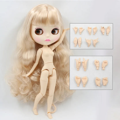 ICY DBS blyth doll 1/6 joint body white skin toy customized doll 30cm bjd random eyes colors anime toy girls gift