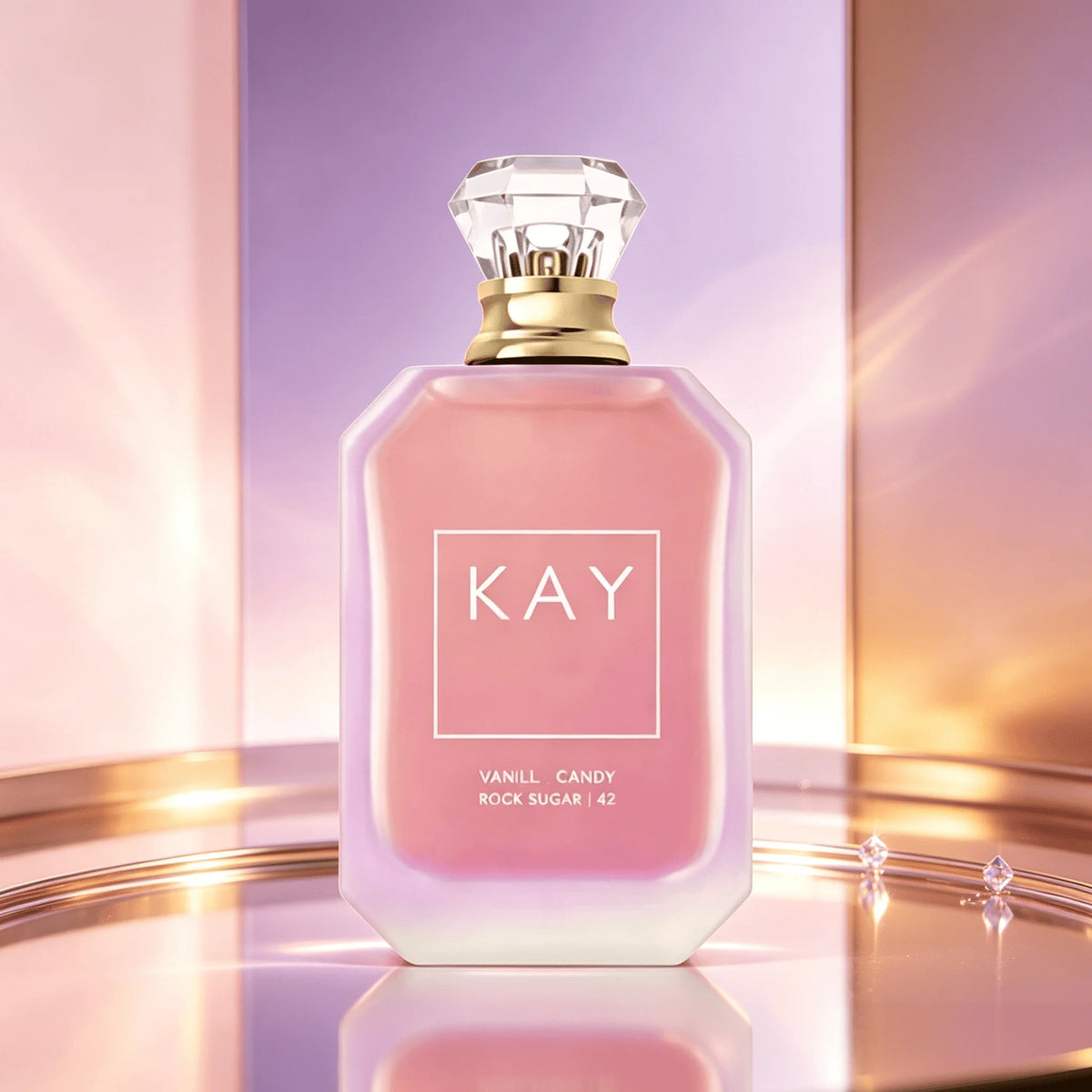 Kaysali Vanilla Candy Rock Sugar | 42 Eau De Parfum Perfume Spray 100ml, Long‑Lasting Sweet Gourmand Vanilla Fragrance, Luxury Women Scent, Brand New Sealed, Holiday Birthday Gift
