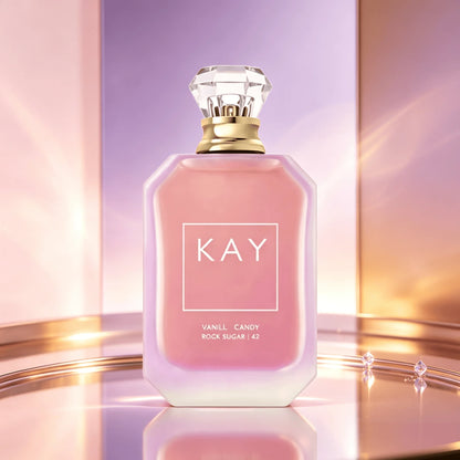 Kaysali Vanilla Candy Rock Sugar | 42 Eau De Parfum Perfume Spray 100ml, Long‑Lasting Sweet Gourmand Vanilla Fragrance, Luxury Women Scent, Brand New Sealed, Holiday Birthday Gift