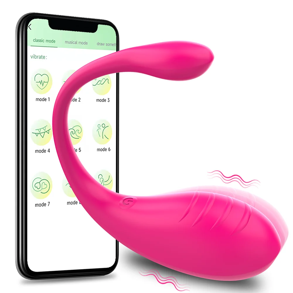 APP Controlled Vibrator Bullet Vaginal G Spot Anal Vibrating Egg Massager Wearable Stimulator Adult Sex Toys for Women Couples