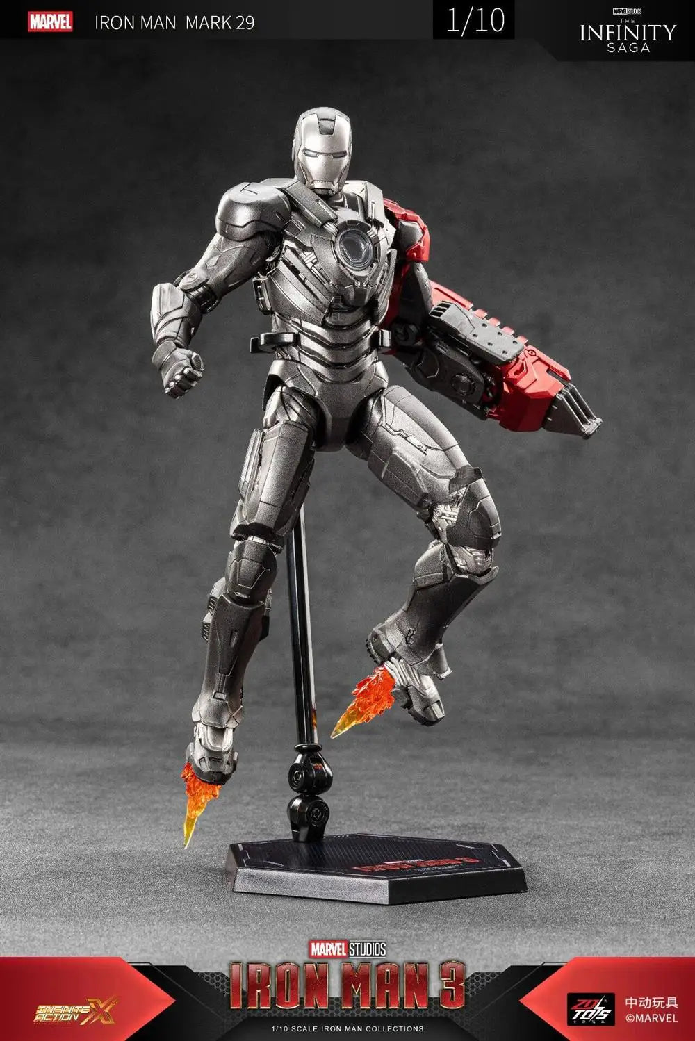 Marvel ZD Toys Iron Man Figure M29 Action Figure Collections Gift