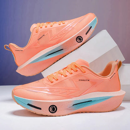 Men Running Shoes Carbon Board Speciality Marathon Athletic Nonskid Sneakers Sports Breathable Lightweight Women's Comfortable