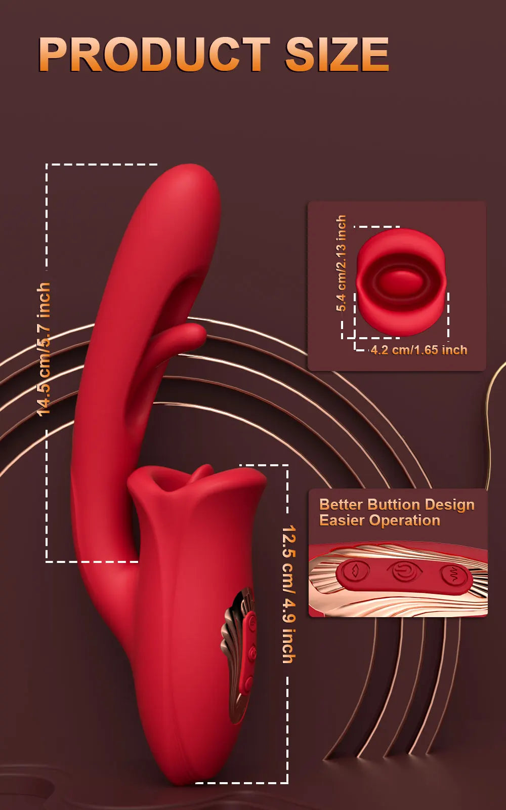 Dual-Action Suction Personal Massager