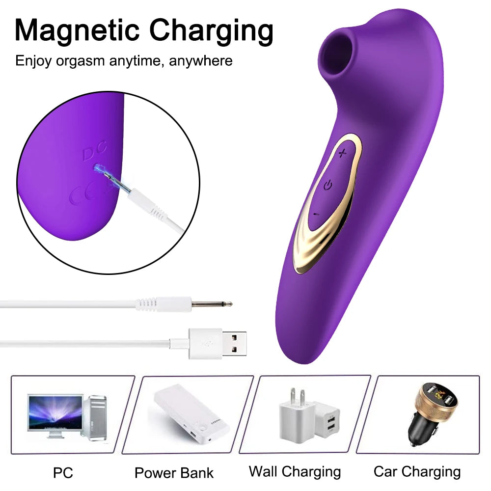 Powerful Oral Sucking Vibrator for Women Sucker Clitoris Vibrator Female Nipple Vacuum Stimulator Sex Toys Goods for Adults 18