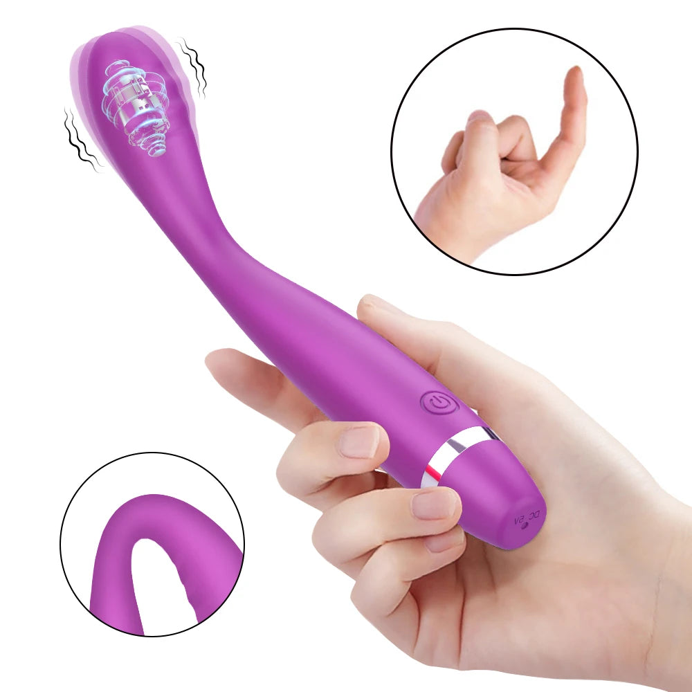 Beginner G-Spot Vibrator for Women Nipple Clitoris Stimulator Vagina Dildo Vagina Massager Female Sex Toys for Adults Goods