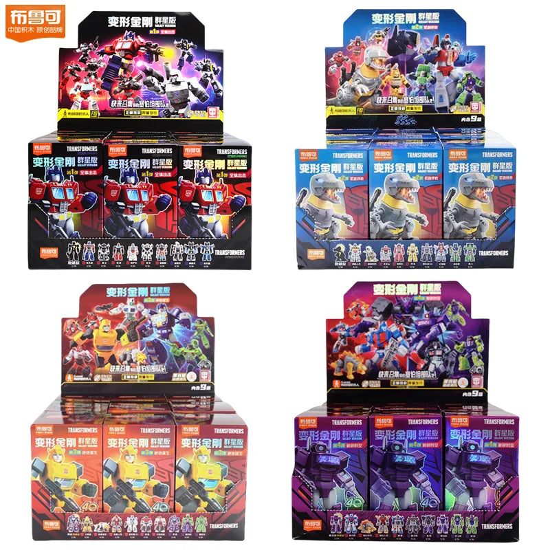 Transformer Building Blocks Blokees Optimus Prime bumblebee Limit Edition Action Figure Transforming toys Robot Model Kids Gift