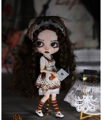 ICY DBS Blyth 1/6 doll hand-painted set double eyelids long eyelashes sleepy eyes doll set SD