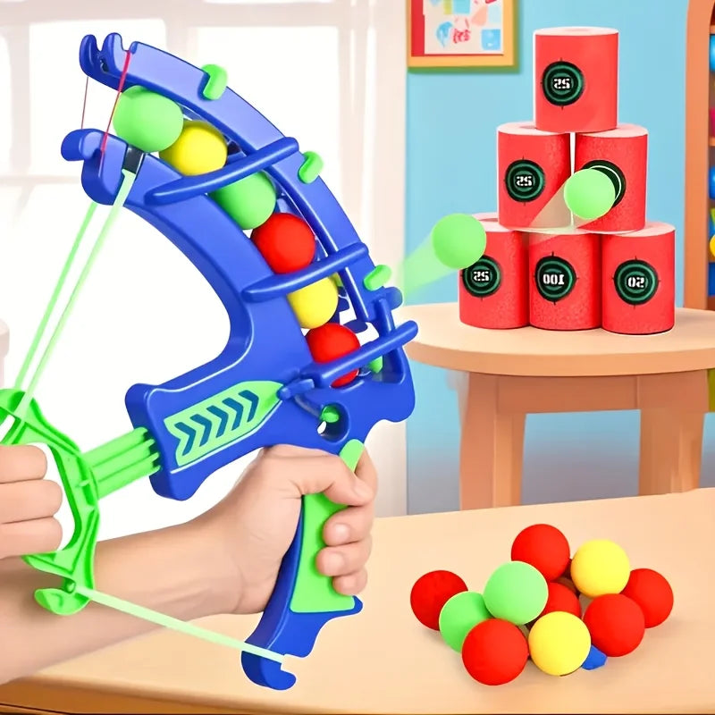 12pcs Soft Foam Dart Target Toy for Kids: Indoor Archery, Parent-Child Play, Ideal Xmas/Halloween/Birthday Gift