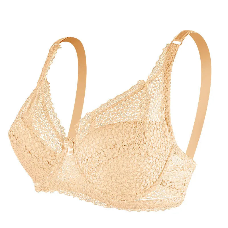 Women's Plus-Size Lace Support Bra