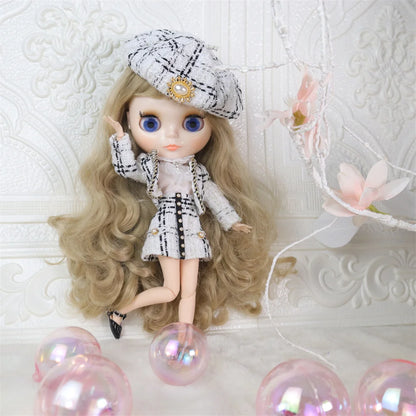 ICY DBS Blyth doll White Skin Glossy face Matte face Joint body with hand set A&B 1/6 bjd suitable diy makeup Special price