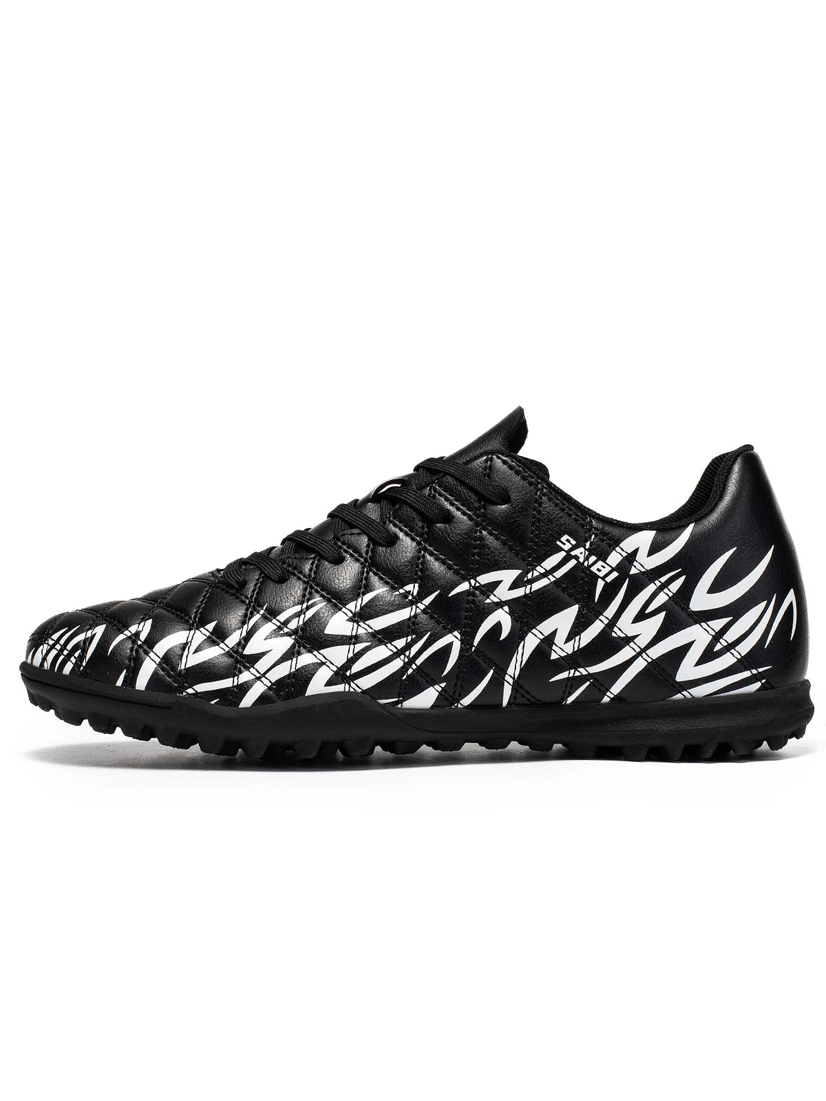 Professional Men TF Football Cleats Shock Absorbing PU Upper Durable Rubber Turf Sole For Adult Grass Field Soccer Games