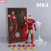ZD Toys Iron Man Action Figure Joint Movable MK1 MK3 MK6 MK7 MK42 MK45 MK50 MK85 MK17 MK33 MK39 Adult Collection Figure Gift